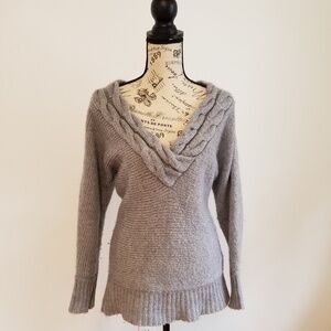 Gray cozy sweater